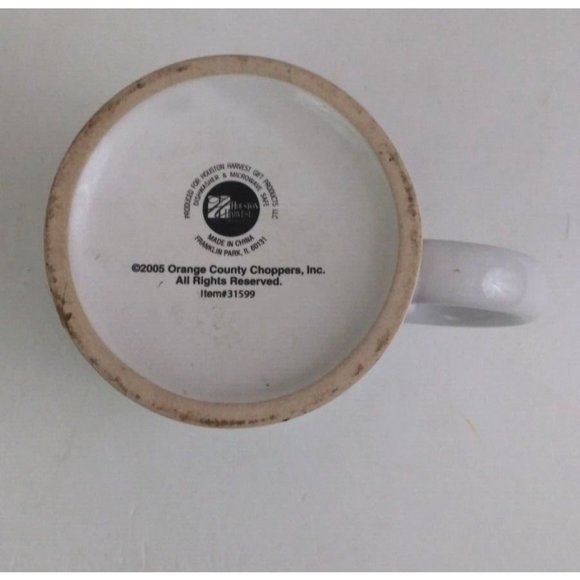 2005 Houston Foods Orange County Choppers 3.75" Coffee Cup Mug - Picture 6 of 7